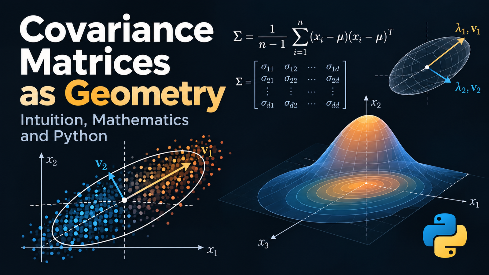 covariance matrices as geometry
